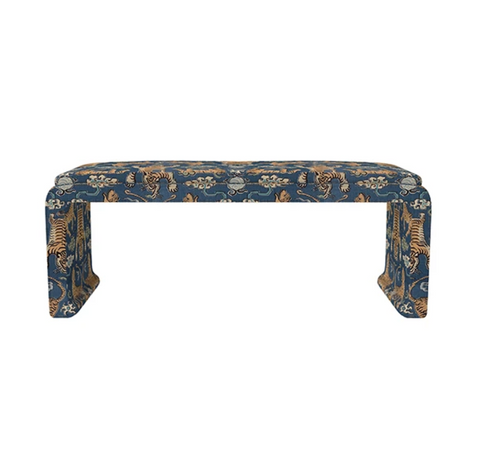 Edith Hudson Blue Bench