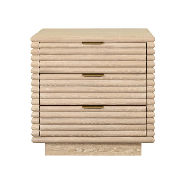 Mateo Cerused Oak Side Table