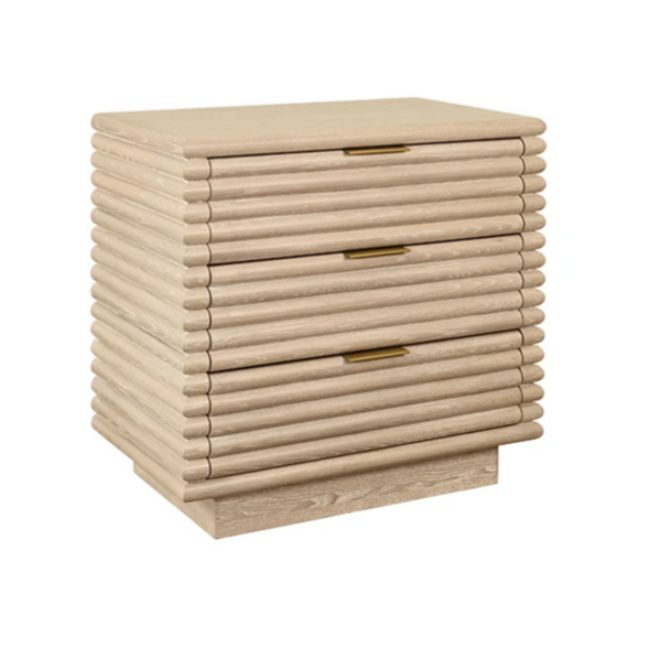 Mateo Cerused Oak Side Table