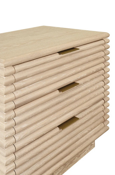 Mateo Cerused Oak Side Table