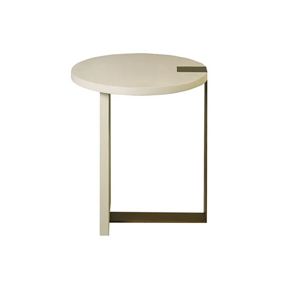 Harrington Faux Shagreen Side Table