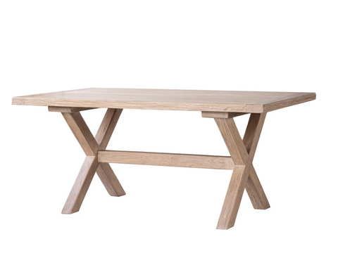 Taverna Elm Wood Dining Table - Matthew Izzo Collection