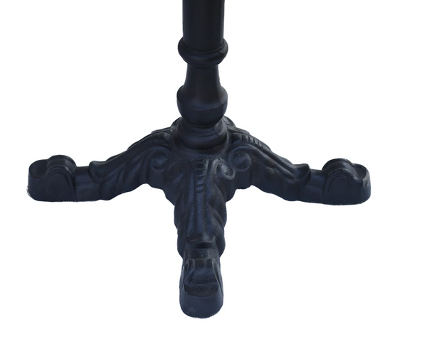Avignon Lightly Distressed Square Oak Bistro Table - Matthew Izzo Collection