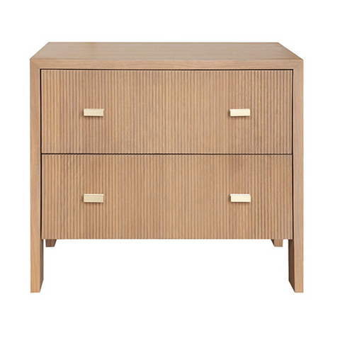 Andre Two Drawer Side Table - Three Finish Options