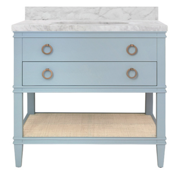 Cutler 36.5" Single Sink Bath Vanity - Three Finish Options