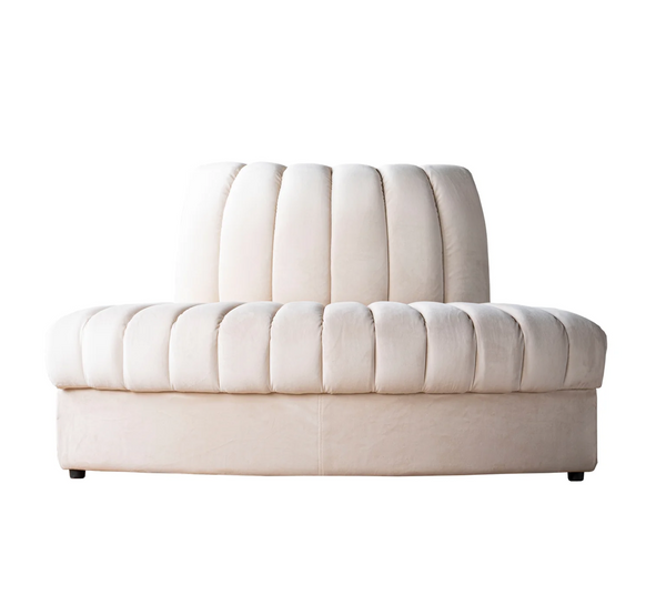 Estelle Oatmeal Modular Sofa: Straight, Curved, or Outside Corner - Matthew Izzo Collection