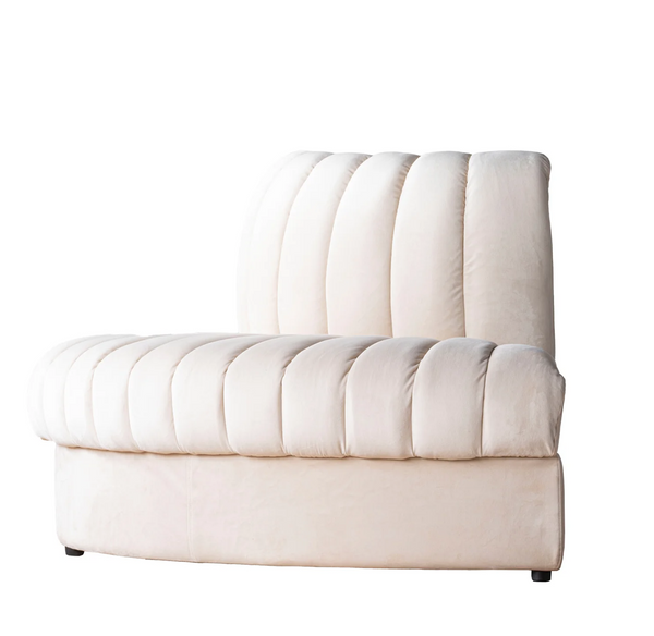 Estelle Oatmeal Modular Sofa: Straight, Curved, or Outside Corner - Matthew Izzo Collection