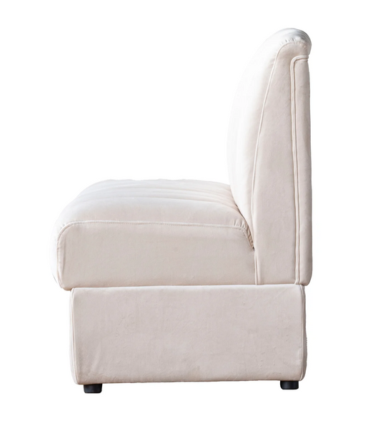 Estelle Oatmeal Modular Sofa: Straight, Curved, or Outside Corner - Matthew Izzo Collection