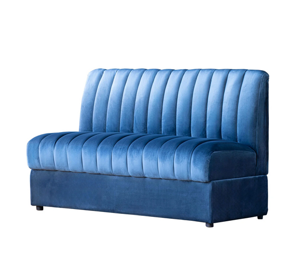 Estelle Navy Modular Sofa: Straight, Corner, or Outside Corner - Matthew Izzo Collection