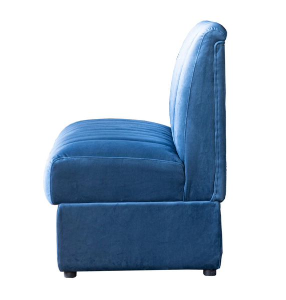 Estelle Navy Modular Sofa: Straight, Corner, or Outside Corner - Matthew Izzo Collection