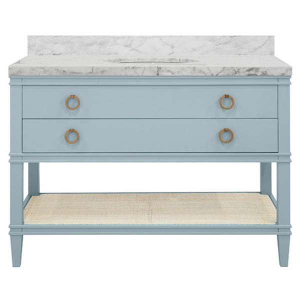 Cutler 48" Single Sink Bath Vanity - Two Finish Options