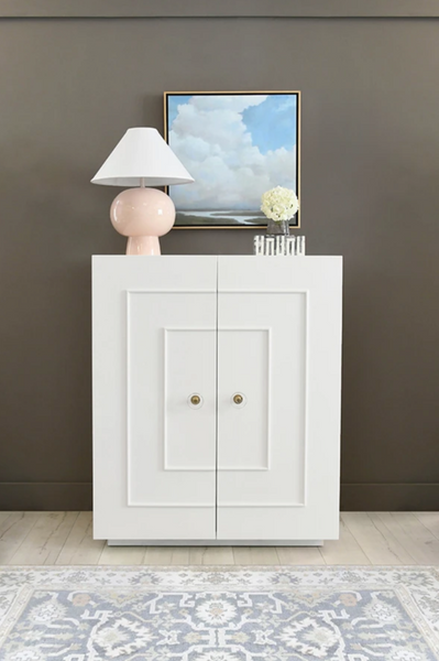 Annie Blush Ceramic Table Lamp w/Linen Coolie Shade