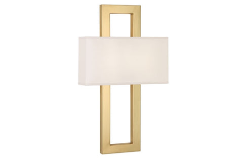 Robert Abbey Doughnut Modern Brass Wall Sconce - Matthew Izzo Home