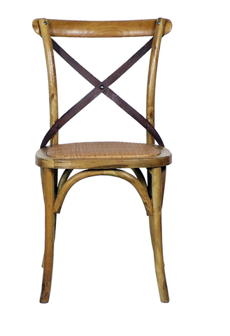 Crossroads Caned Chair - Matthew Izzo Collection - Matthew Izzo Home