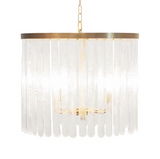 Worlds Away Silvana Glass Pendant Chandelier - Matthew Izzo Home