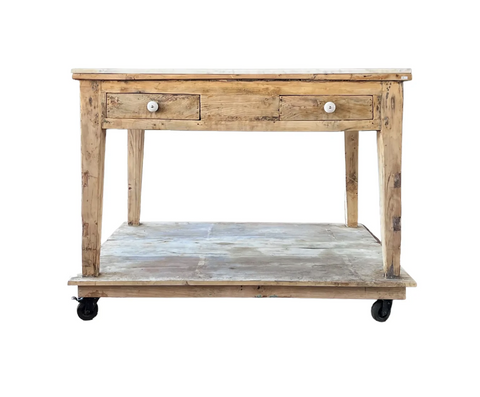 Rustic Kitchen Island - Matthew Izzo Collection - Matthew Izzo Home