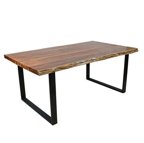 Live Edge Construct Dining Table - Matthew Izzo Collection - Matthew Izzo Home